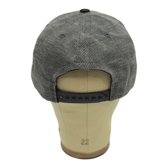 Nova Embroidered Snapback Cap Trucker Baseball Hat USA Made Brushed Cotton - Picture 4 of 13